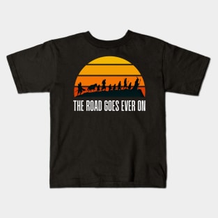 The Road Goes Ever On II - Fellowship Kids T-Shirt